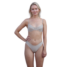 Load image into Gallery viewer, balconette bikini top timeless Finnish design sustainable swimwear for big chest