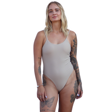 Load image into Gallery viewer, low back one piece adjustable swimwear timeless design premium quality Finnish sustainable brand