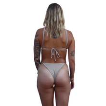 Load image into Gallery viewer, cheeky string bikini adjustable sustainable swimwear timeless Finnish design triangle