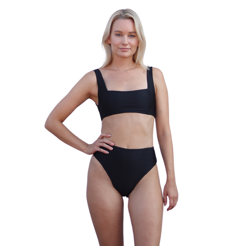 supportive bikini top elegant classy adjustable swimwear timeless Finnish design